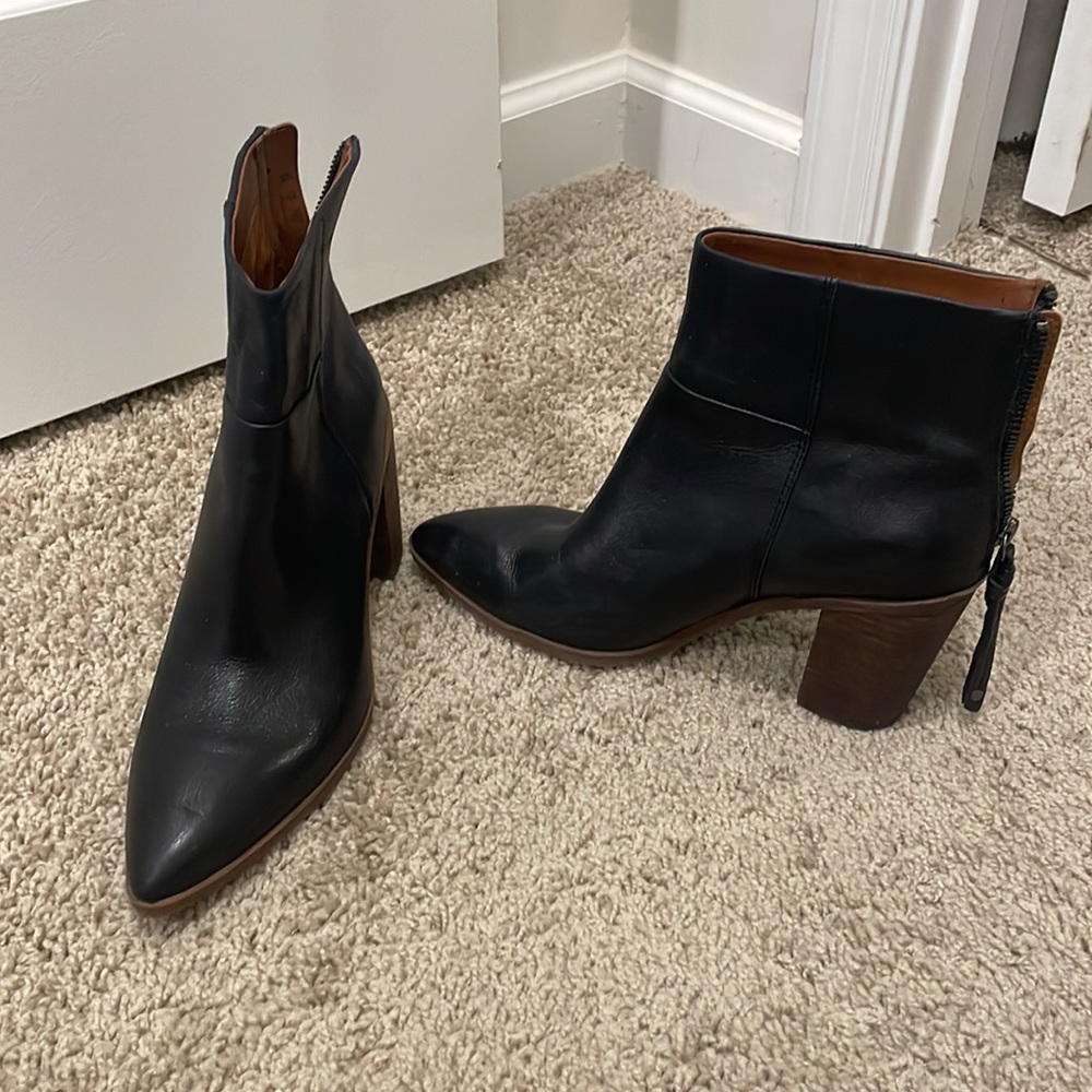 Franco Sarto black bootie